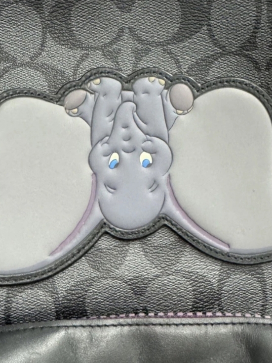 New COACH in Collaboration with Disney West Backpack in Canvas with Dumbo Print